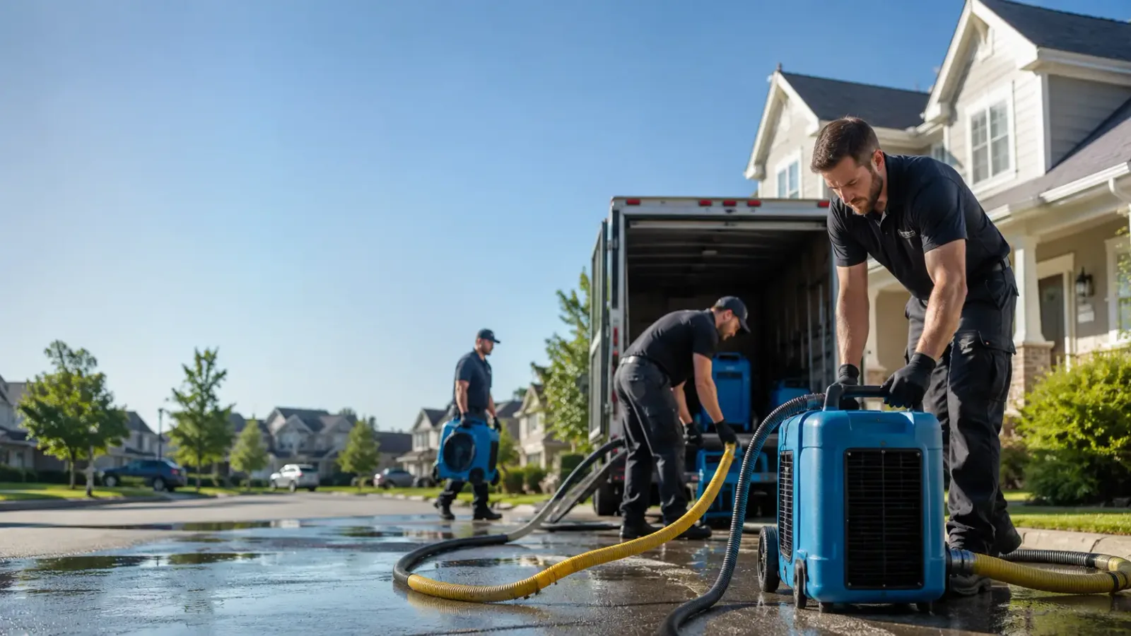 Water Damage Mitigation in Honor, MI
